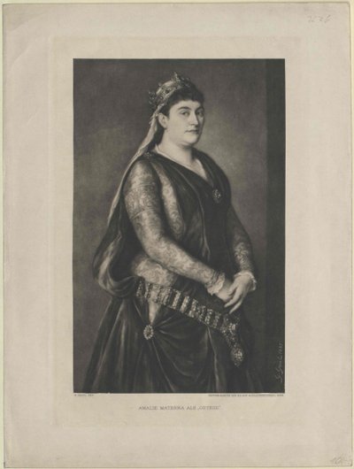 Amalie Materna by Artist Unknown