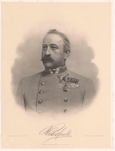 Ambros Ritter von Mras (print) by Artist Unknown