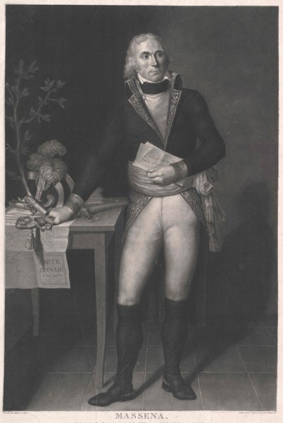 Andre Duke of Rivoli Prince of Essling Massena by Artist Unknown
