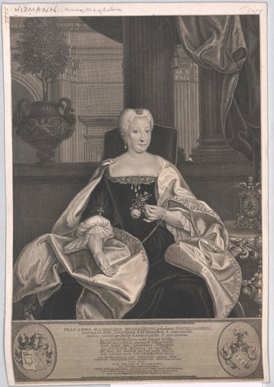 Anna Magdalene Engelland by Artist Unknown