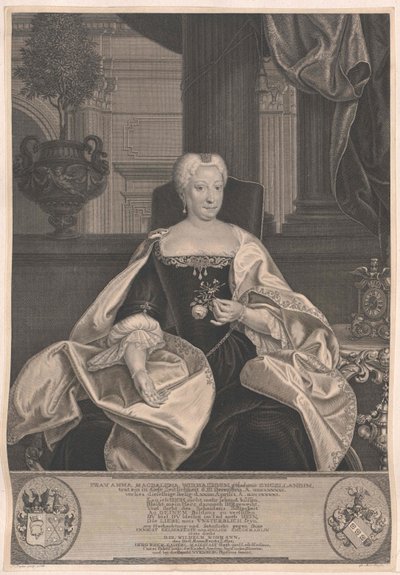 Anna Magdalene Engelland by Artist Unknown