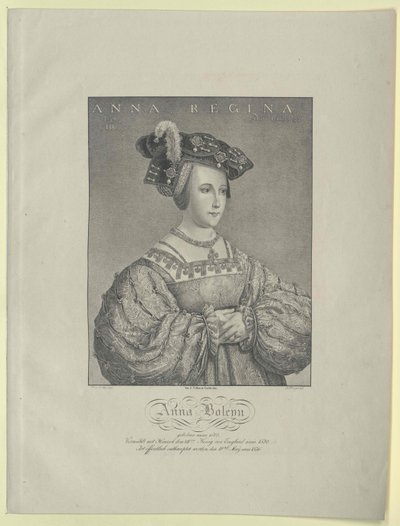 Anne Boleyn by Artist Unknown