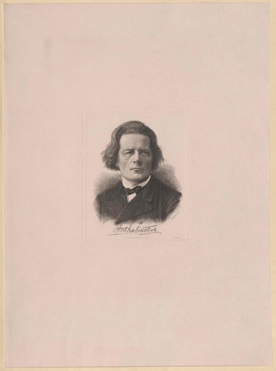 Anton Rubinstein by Artist Unknown