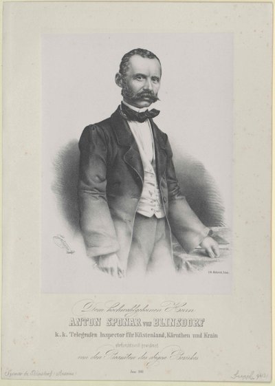 Anton von Sponar-Blinsdorf by Artist Unknown