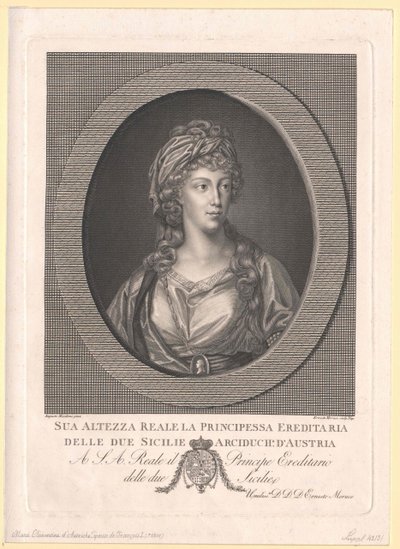 Archduchess of Austria Clementine by Artist Unknown