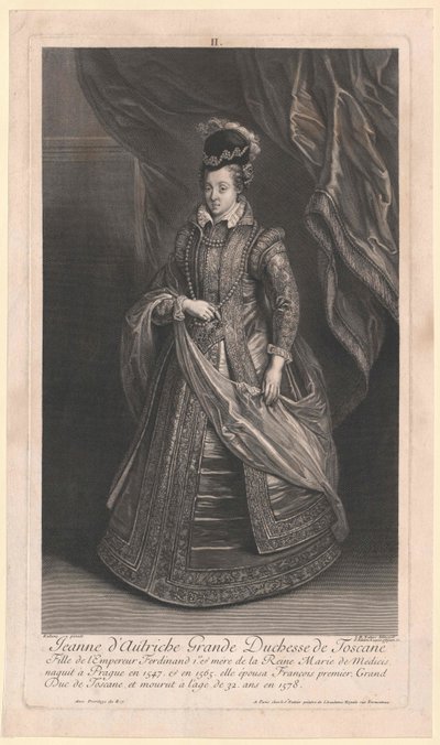 Archduchess Johanna of Austria by Artist Unknown