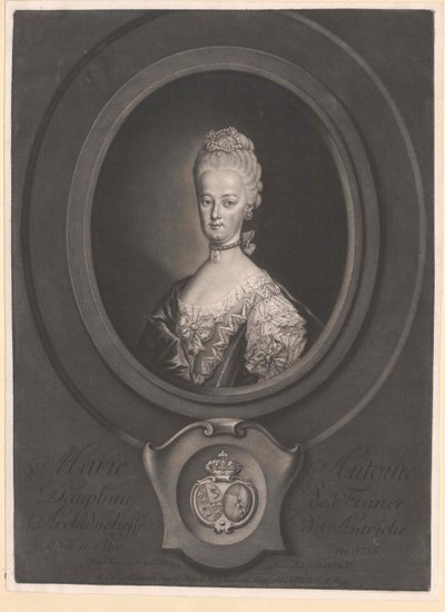 Archduchess of Austria Marie Antoinette by Artist Unknown