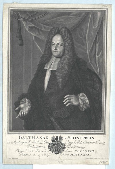 Balthazar Schnurbein von und zu Meitingen by Artist Unknown
