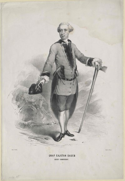 Cajetan Count Sauer by Artist Unknown