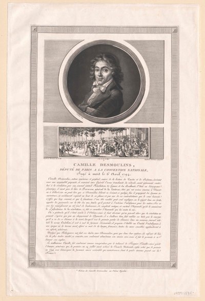 Camille Desmoulins by Artist Unknown