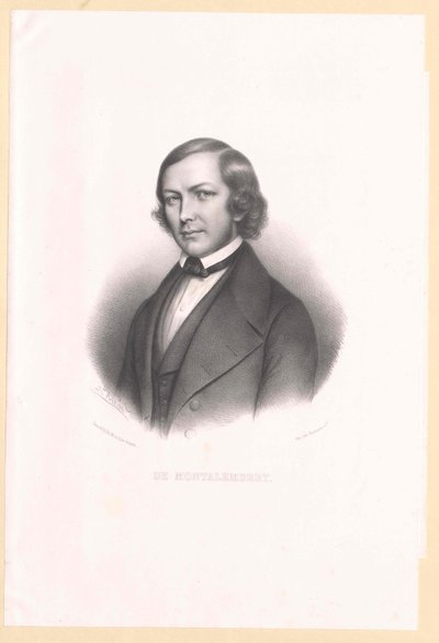 Charles Forbes, Count of Montalembert by Artist Unknown