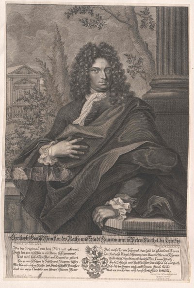 Christoph George Winckler by Artist Unknown