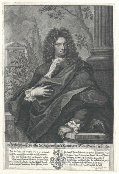 Christoph George Winckler by Artist Unknown