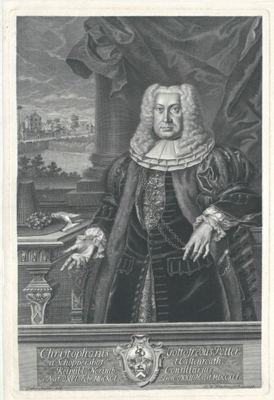 Christoph Godfrey Peller von Schoppershof zu Kastenreuth by Artist Unknown