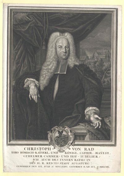 Christoph von Rad by Artist Unknown