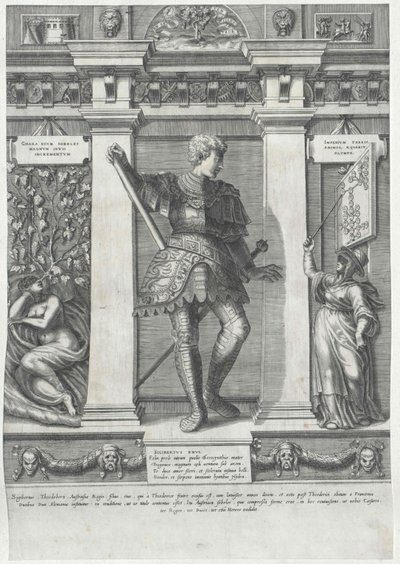 Count Sigebert of Habsburg by Artist Unknown