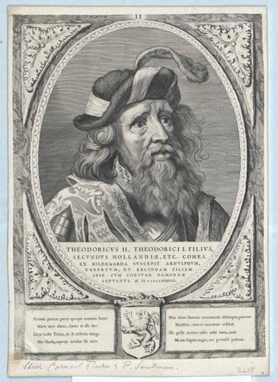 Count of Holland Dietrich II by Artist Unknown
