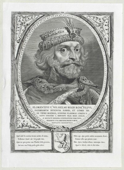 Count Florence V of Holland by Artist Unknown