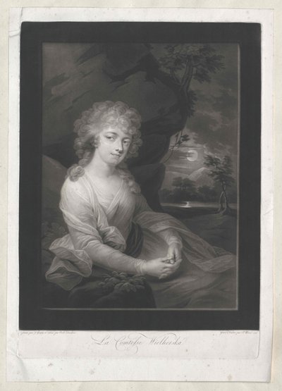 Countess Wielhorska by Artist Unknown
