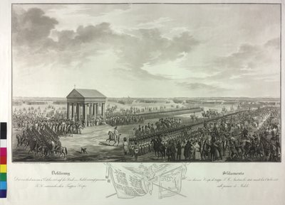 Defiling on 11th October 1833 by Artist Unknown