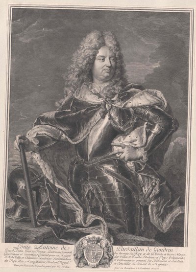 Duke of Antin Pardaillan de Gondrin by Artist Unknown
