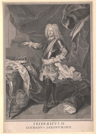 Duke of Saxe-Gotha Frederick II by Artist Unknown