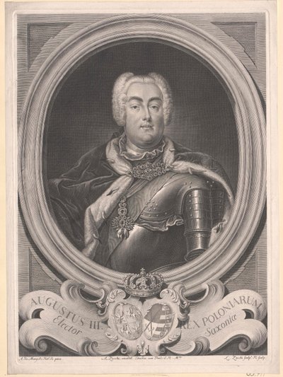 Elector of Saxony Frederick Augustus II by Artist Unknown
