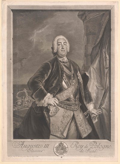 Elector Frederick August II of Saxony by Artist Unknown