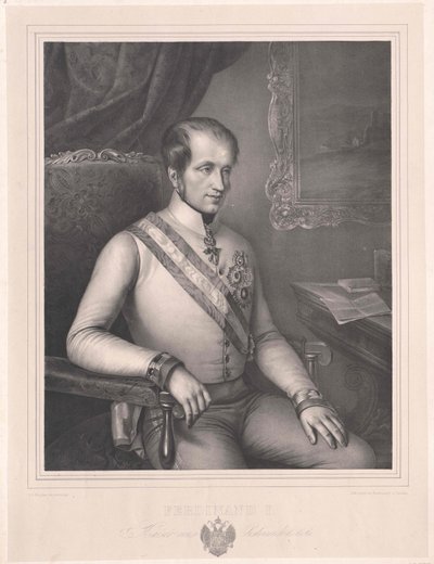 Emperor of Austria Ferdinand I by Artist Unknown