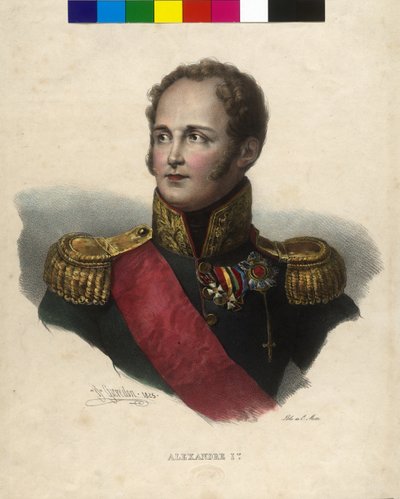 Emperor Alexander I of Russia by Artist Unknown