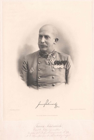 Franz Baron Schoenaich by Artist Unknown