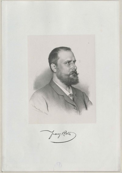 Franz Roth (print) by Artist Unknown