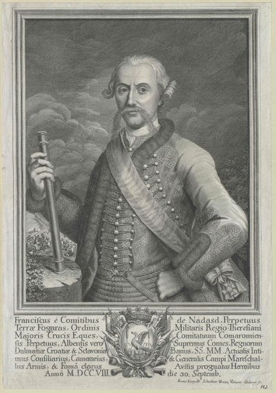 Count Franz Nádasdy-Nádasd-Fogaras by Artist Unknown