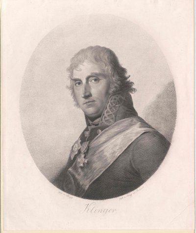 Frederic Maximilian von Klinger by Artist Unknown