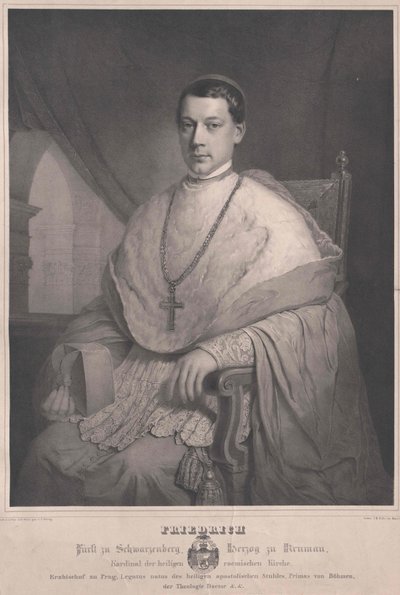 Count Frederick Schwarzenberg-Krumau by Artist Unknown