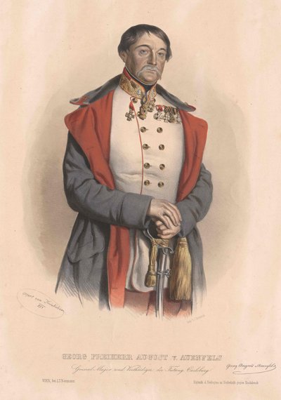 George Baron August von Auenfels by Artist Unknown