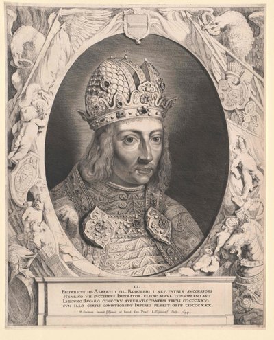 German King Frederick III the Fair by Artist Unknown