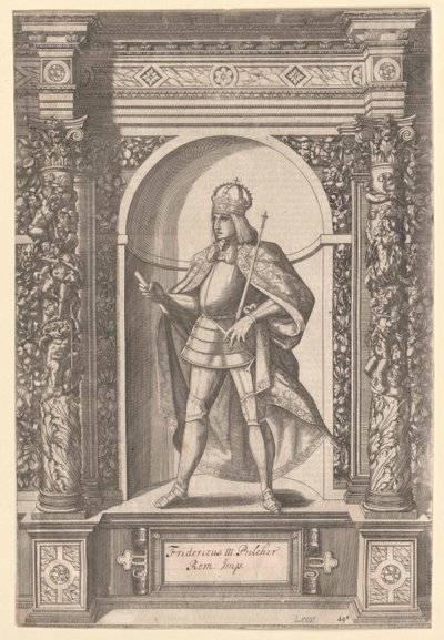 German King Frederick the Fair by Artist Unknown