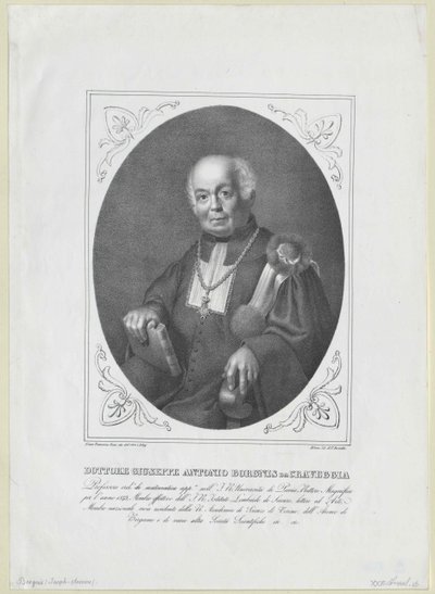 Giuseppe Antonio Borgnis by Artist Unknown