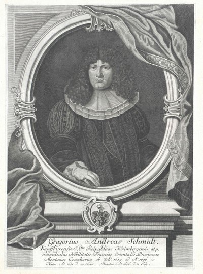 Gregory Andreas Schmidt by Artist Unknown