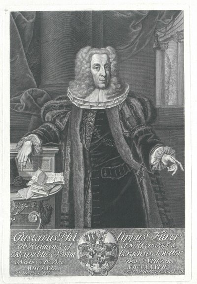 Gustav Philipp Fuerer von Haimendorf by Artist Unknown