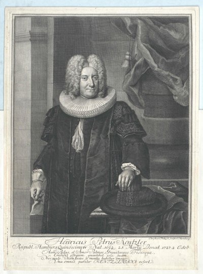 Henry Peter Kentzler by Artist Unknown