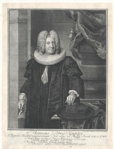 Henry Peter Kentzler by Artist Unknown