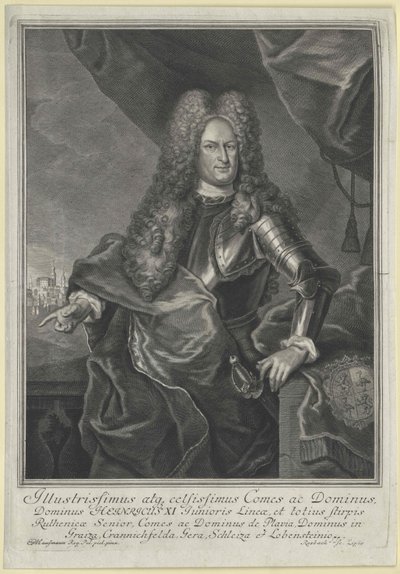 Henry Count Reuss to Schleiz by Artist Unknown