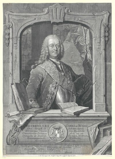 Henry Count von Buenau by Artist Unknown