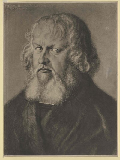 Hieronymus Holzschuher (print) by Artist Unknown