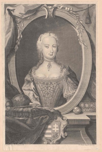 Holy Roman Empress Maria Theresa by Artist Unknown