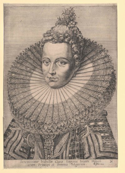 Infanta Isabella Clara Eugenia of Spain by Artist Unknown