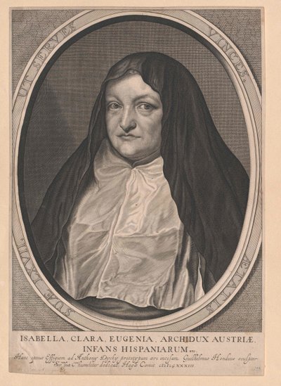 Infanta of Spain Isabella Clara Eugenia by Artist Unknown