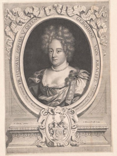Jadwiga Sophia von Kracht by Artist Unknown